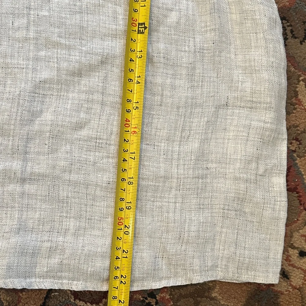 Thread & Supply Light Gray Linen Tank Top - Picture 5 of 9